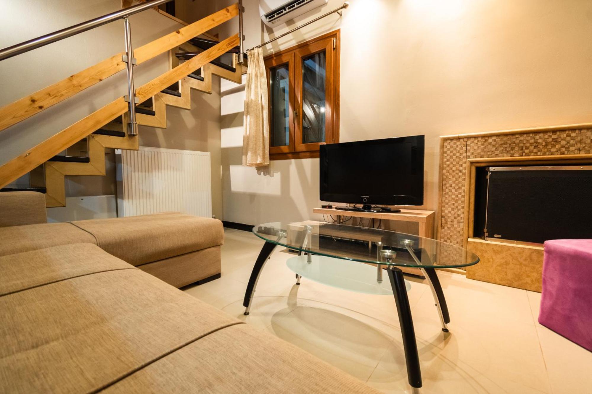 Theonymfi Luxury Villas Doukades Ruang foto